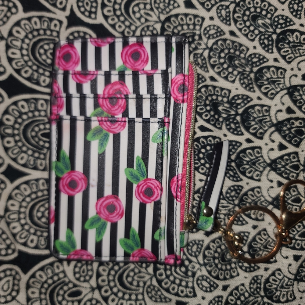 Lanyard wallet.